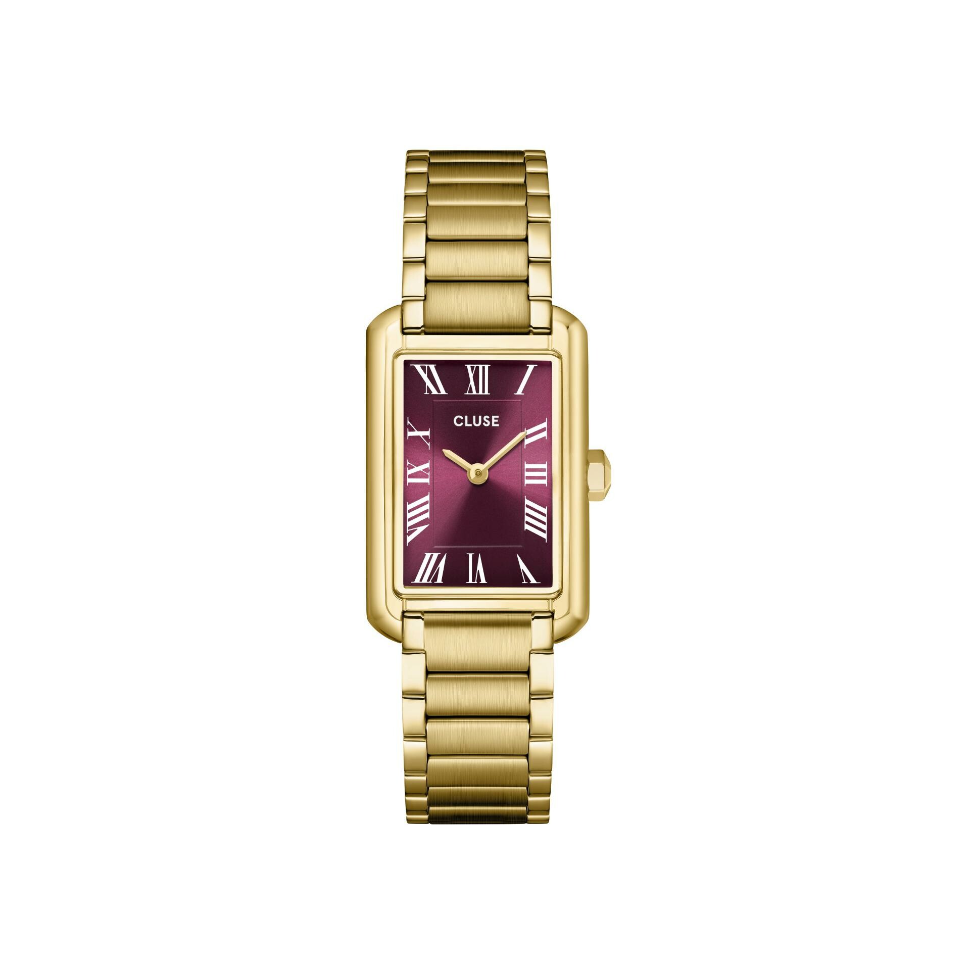 Montre Cluse Belisenna Watch Steel, Wine, Gold Colour vue 1