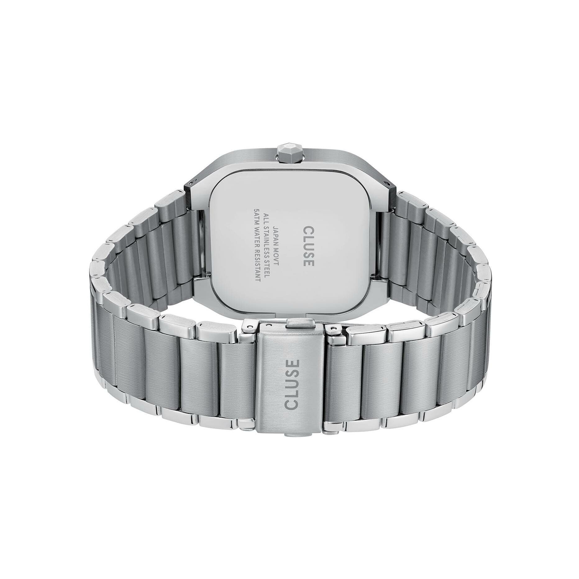 Montre Cluse Quadrus Steel, Blue, Silver Colour vue 3