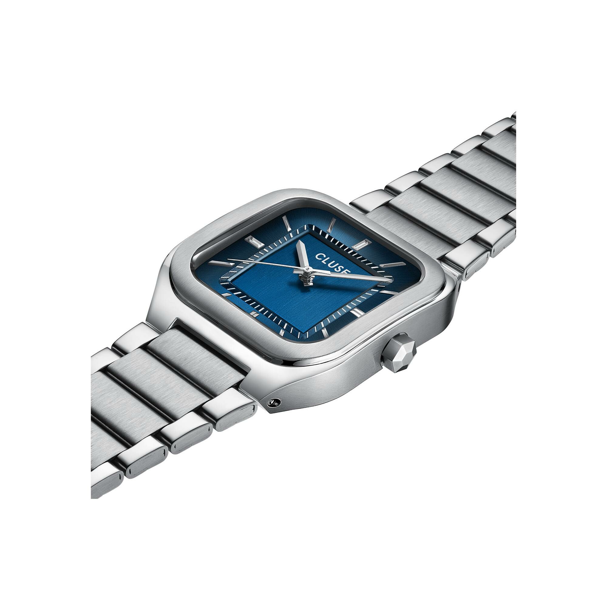 Montre Cluse Quadrus Steel, Blue, Silver Colour vue 2