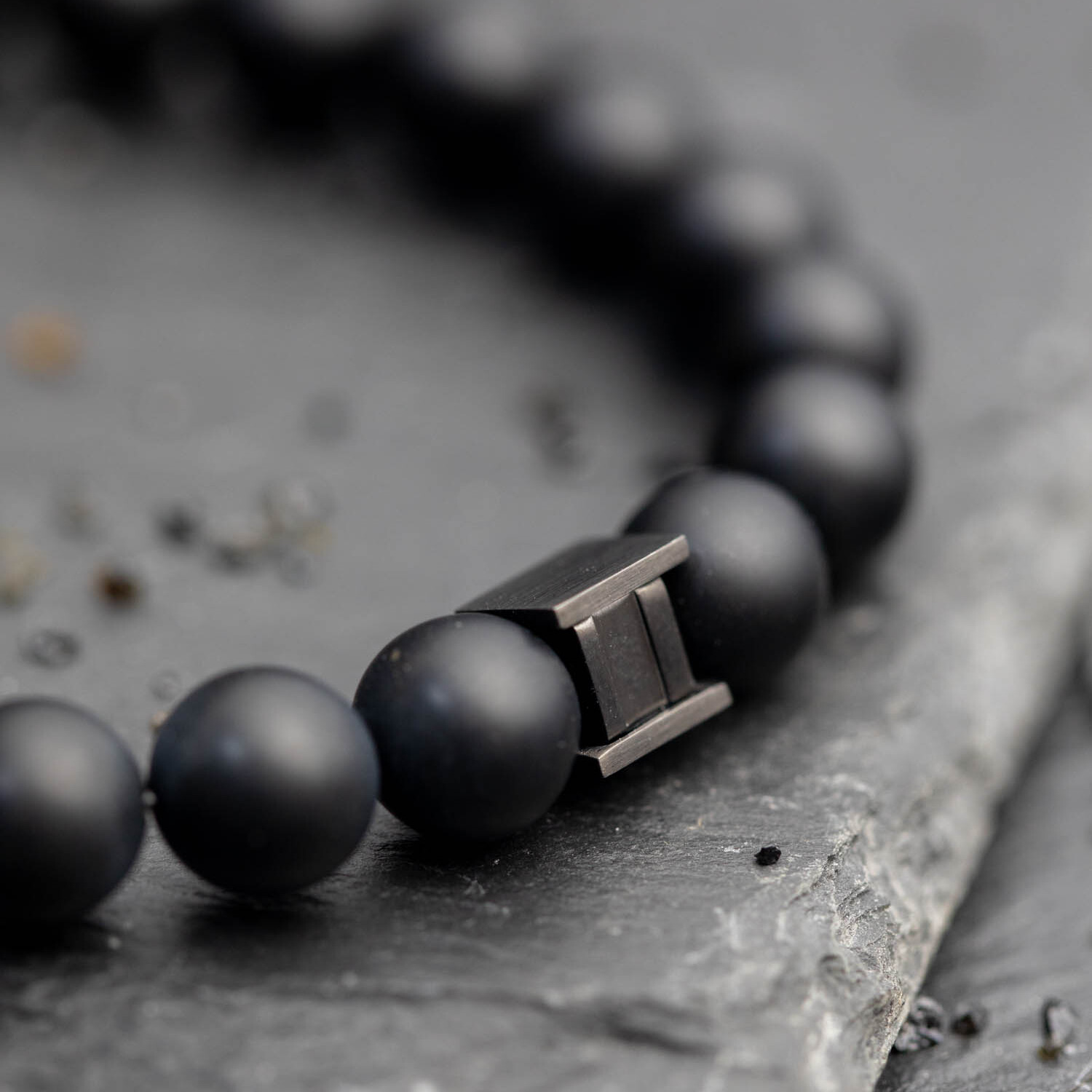 Bracelet Gemini Classics en acier et agate vue 3