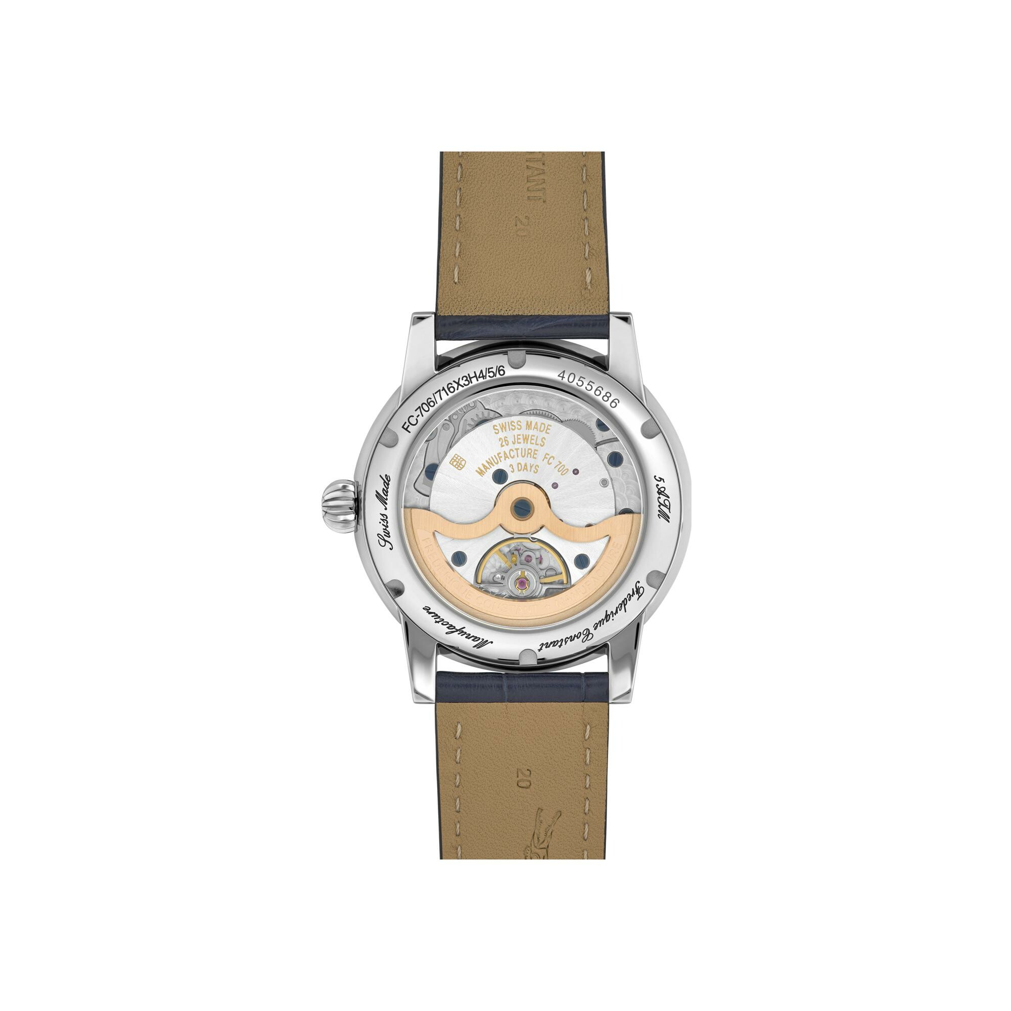 Mouvement mécanique d’une montre Frédérique Constant Manufacture