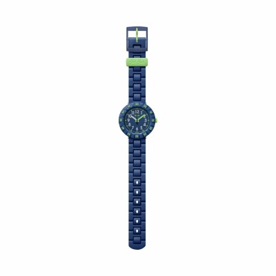 Montre Flik Flak Power Time Solo Dark Blue vue 1