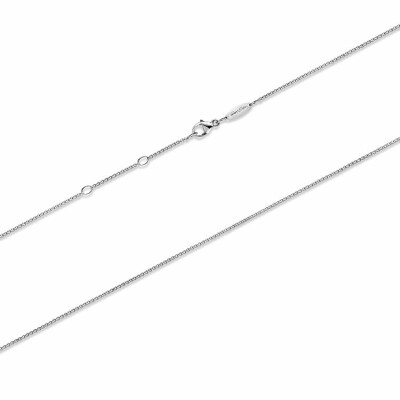 Collier Thomas Sabo Glam & Soul maille venitienne noircie en argent L (45 - 50 cm) vue 2