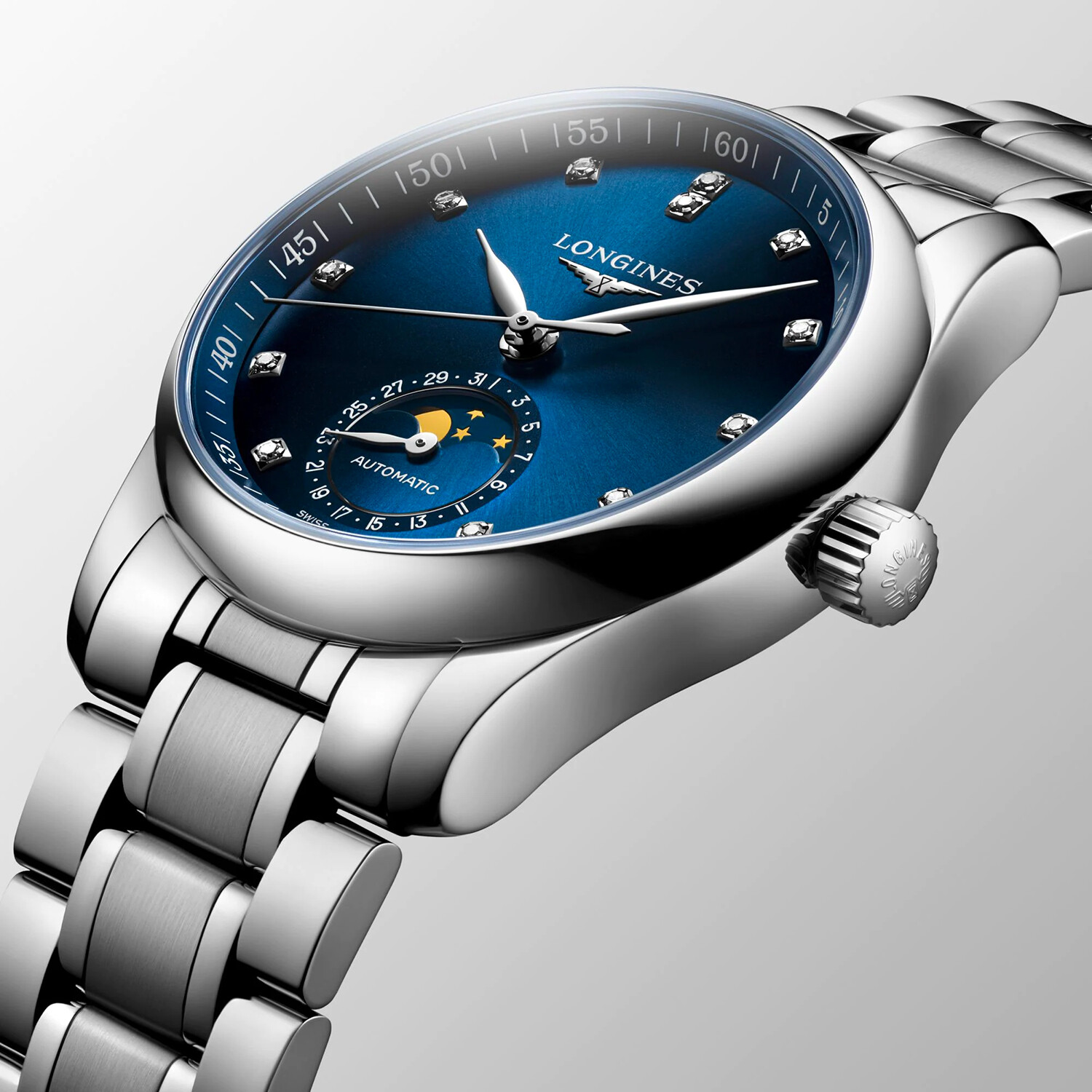Boîtier élégant de la Longines Master Collection