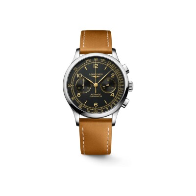 Montre Longines Record L2.921.4.56.2 vue 1