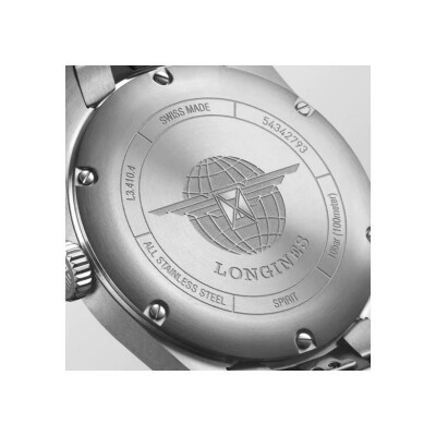 Montre Longines Spirit L3.410.4.93.6 vue 3
