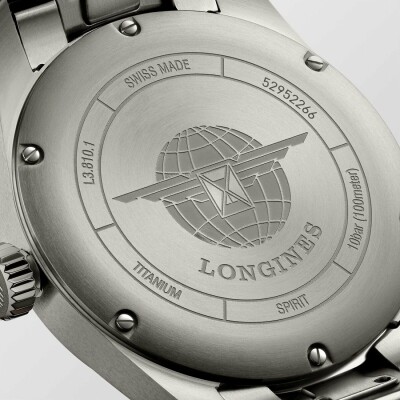 Montre Longines Spirit L3.810.1.53.6 vue 4