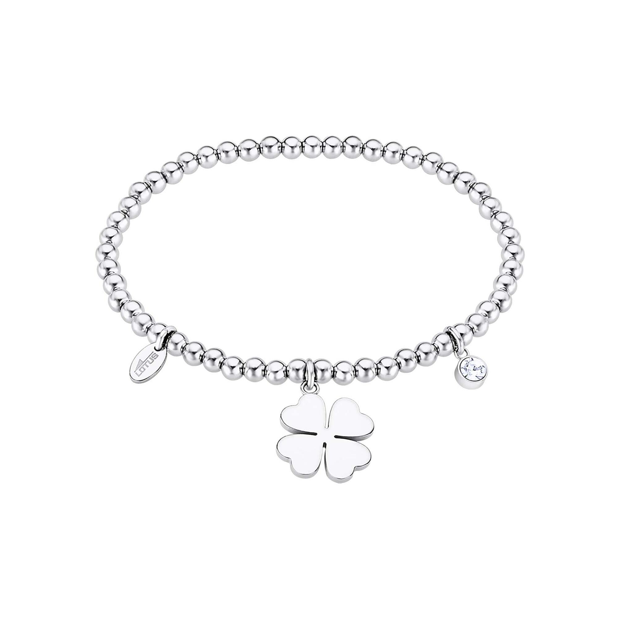 Bracelet Lotus Style Millennial en acier vue 1