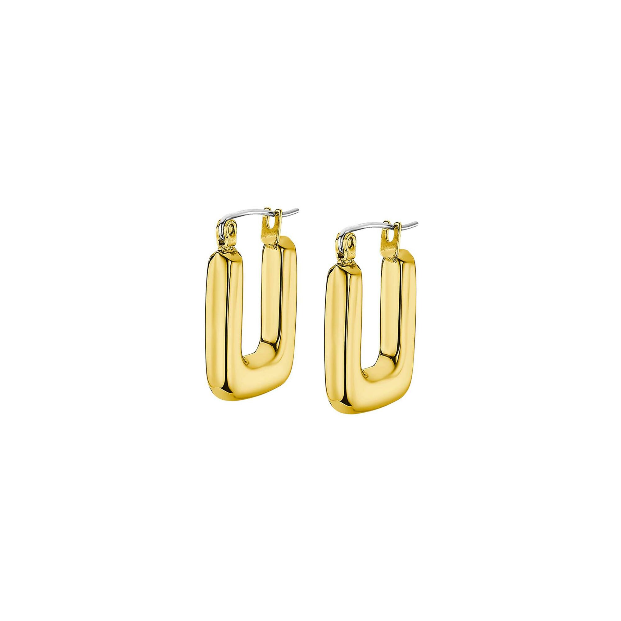 Boucles d'oreilles Lotus Style Urban Woman en acier vue 1