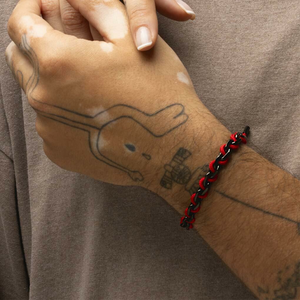 Bracelet Lotus Style Urban Woman en acier vue 2