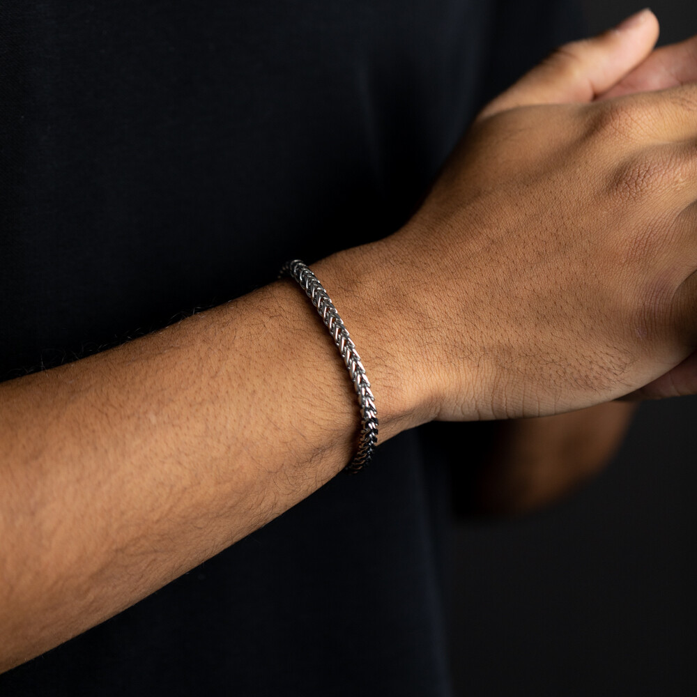 Bracelet Gemini Classics en acier vue 4