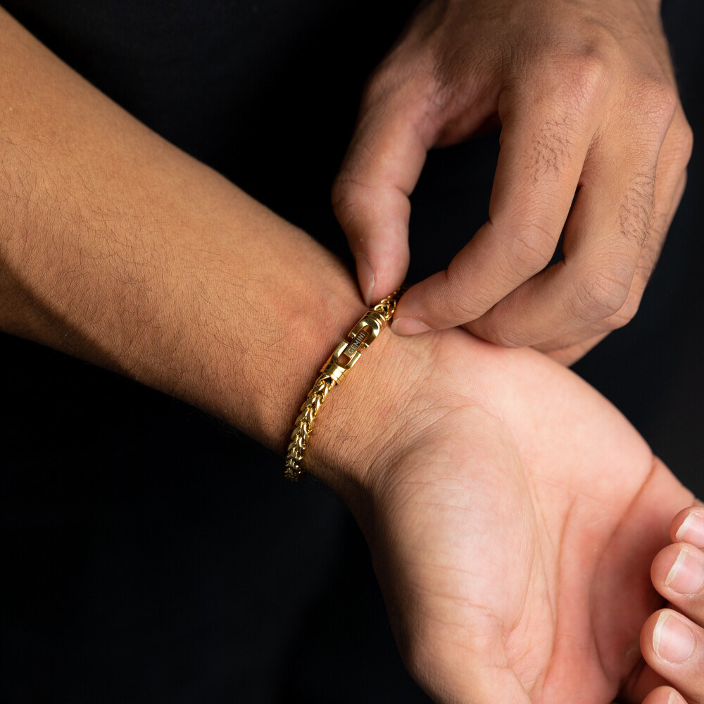 Bracelet Gemini Classics en acier vue 2