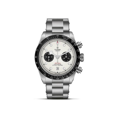 Montre TUDOR Black Bay Chrono boîtier en acier 41 mm, bracelet en acier vue 1