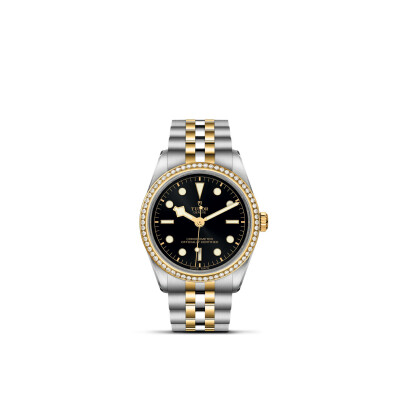 TUDOR Black Bay 36 S&G watch,36 mm steel case, steel and yellow gold bracelet view 1