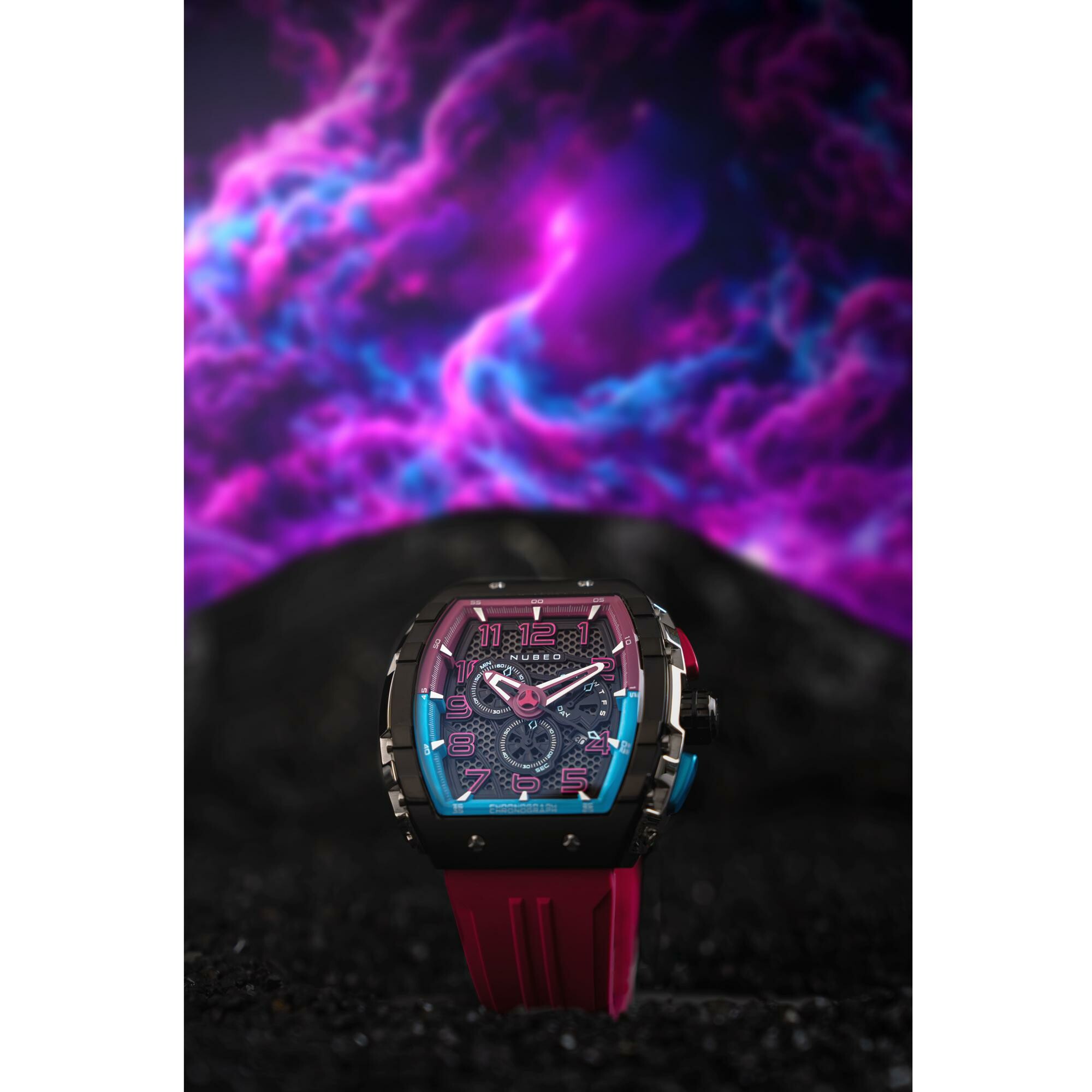 Montre Nubeo Magellan Chronograph Retrograde NB-6088-07 vue 3