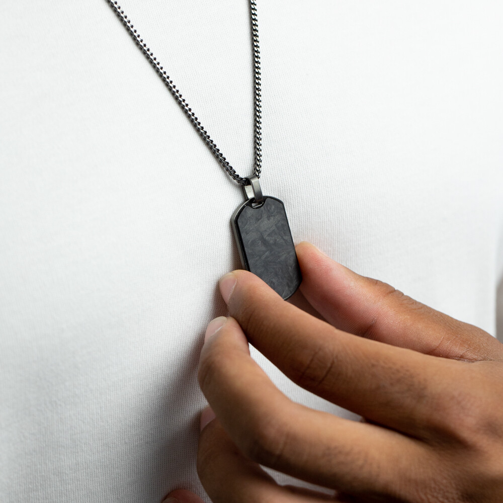 Collier Gemini Classics en acier vue 2