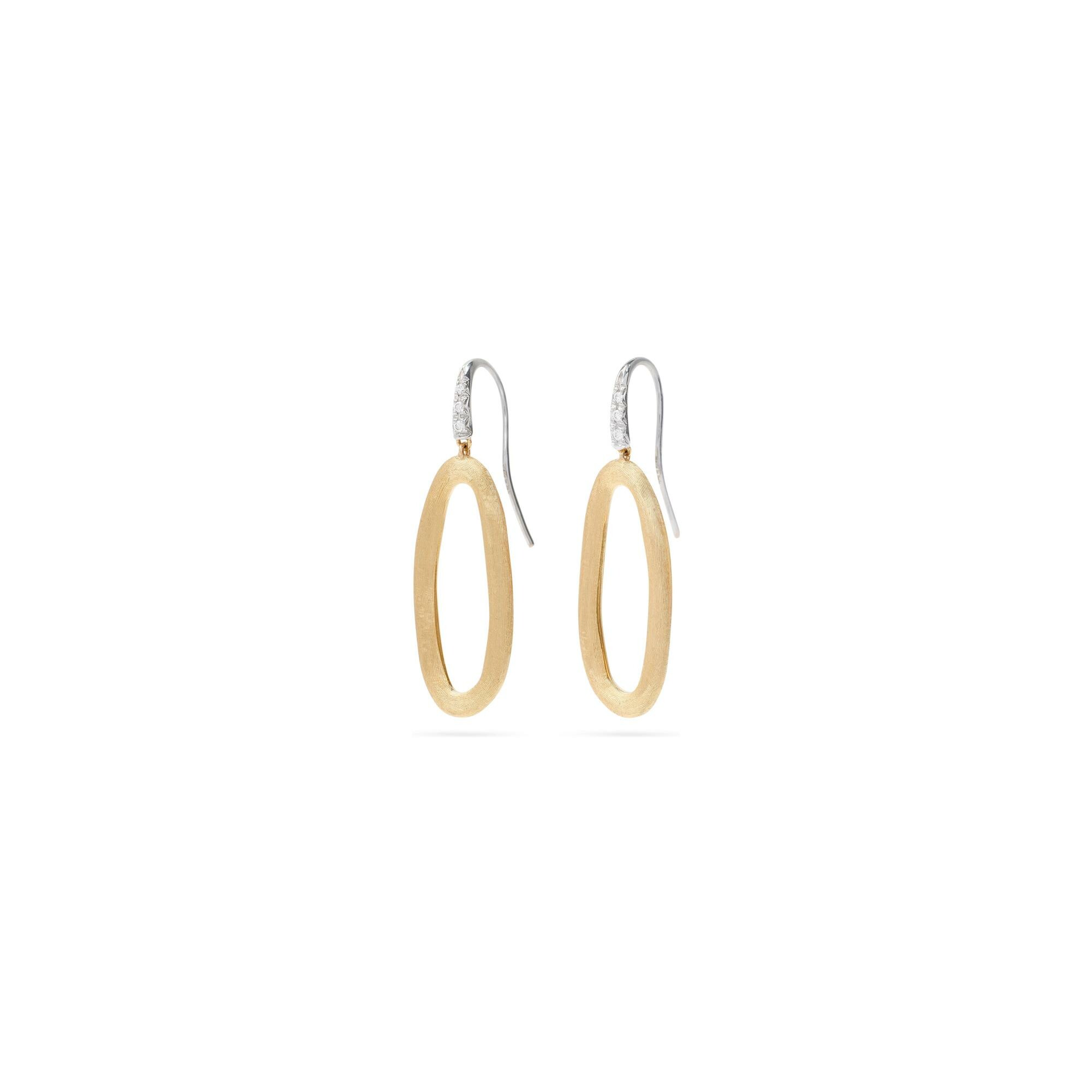 Boucles d'oreilles Marco Bicego JAIPUR en or jaune et diamants