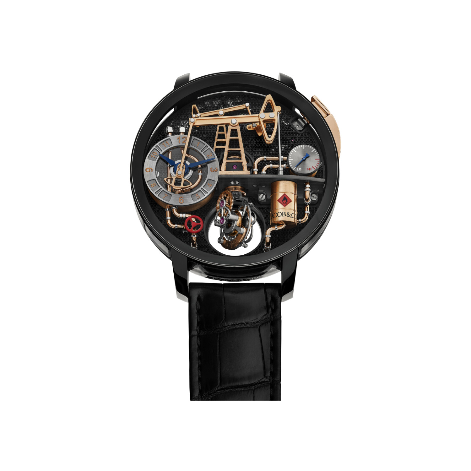 The Jacob & Co. Oil Pump Watch • The MAN
