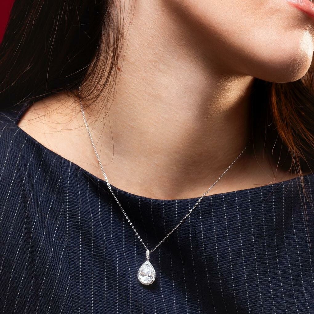 Collier Lotus Silver Colors en argent vue 3