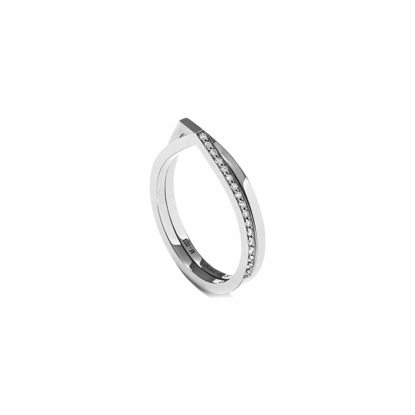 Bague Repossi Antifer en or blanc et diamants