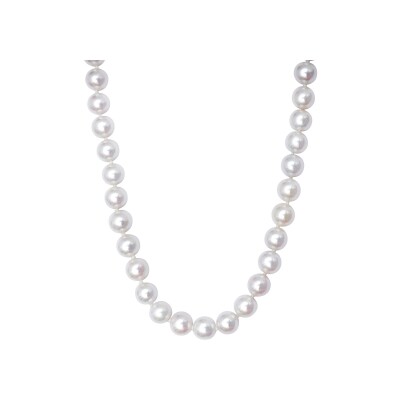 Grand Collier Sautoir Perles Blanches – 90 Cm – Bijou Fantaisie 3215
