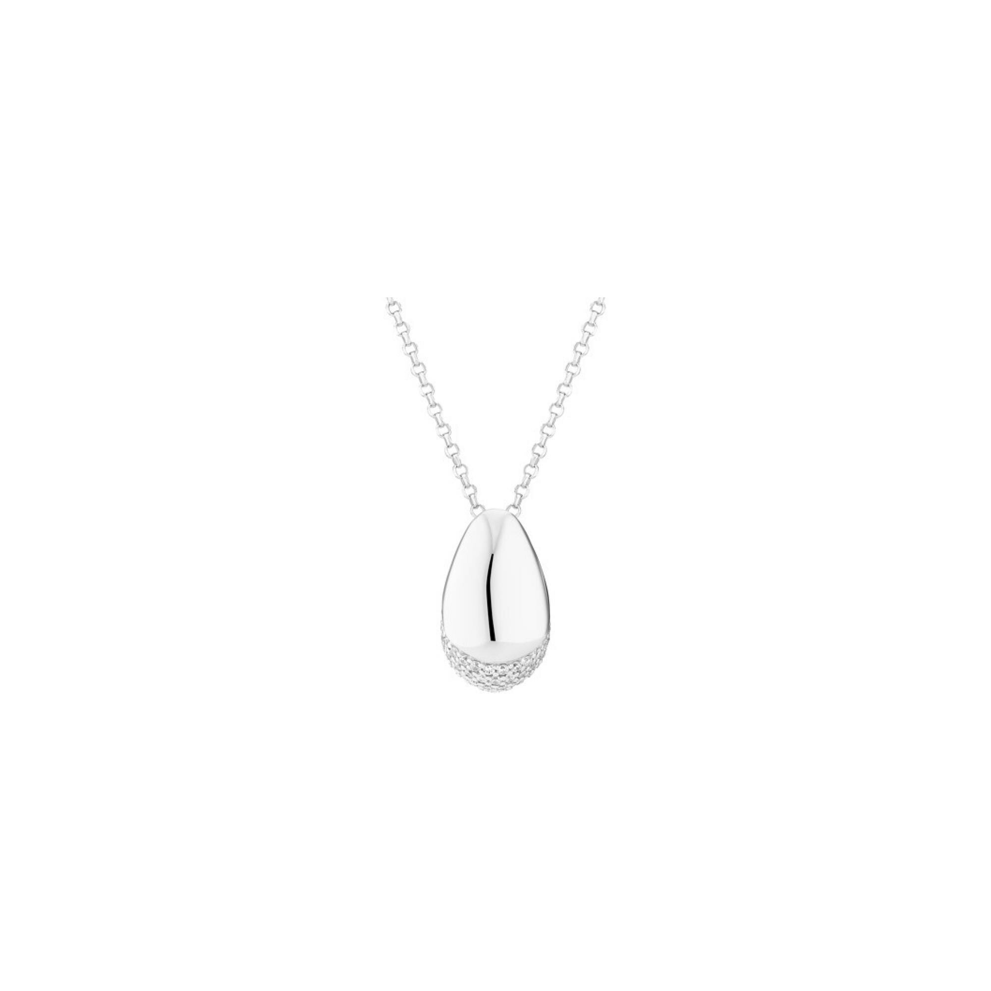 Collier Sif Jakobs Goccia en argent et zircons