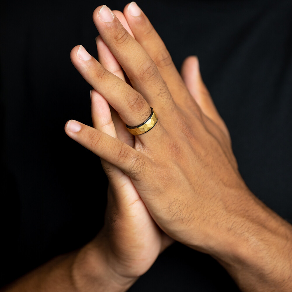 Bague Gemini Classics en titane vue 2