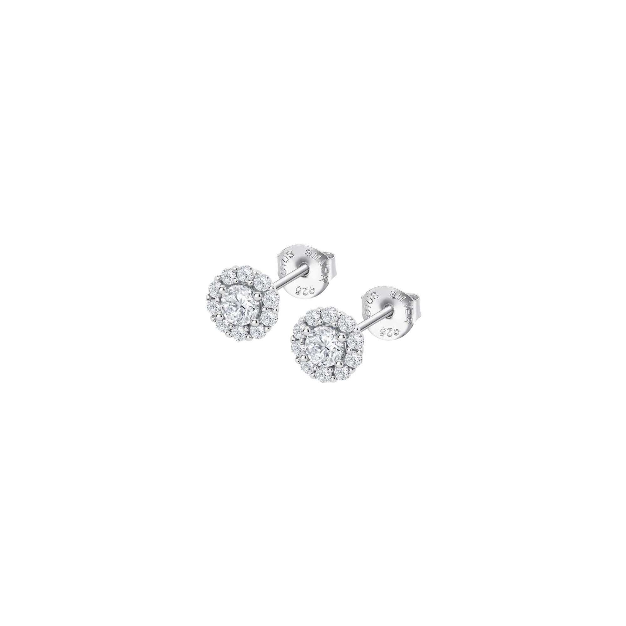 Boucles d'oreilles Lotus Silver Beyond Classics Pure Essential en argent