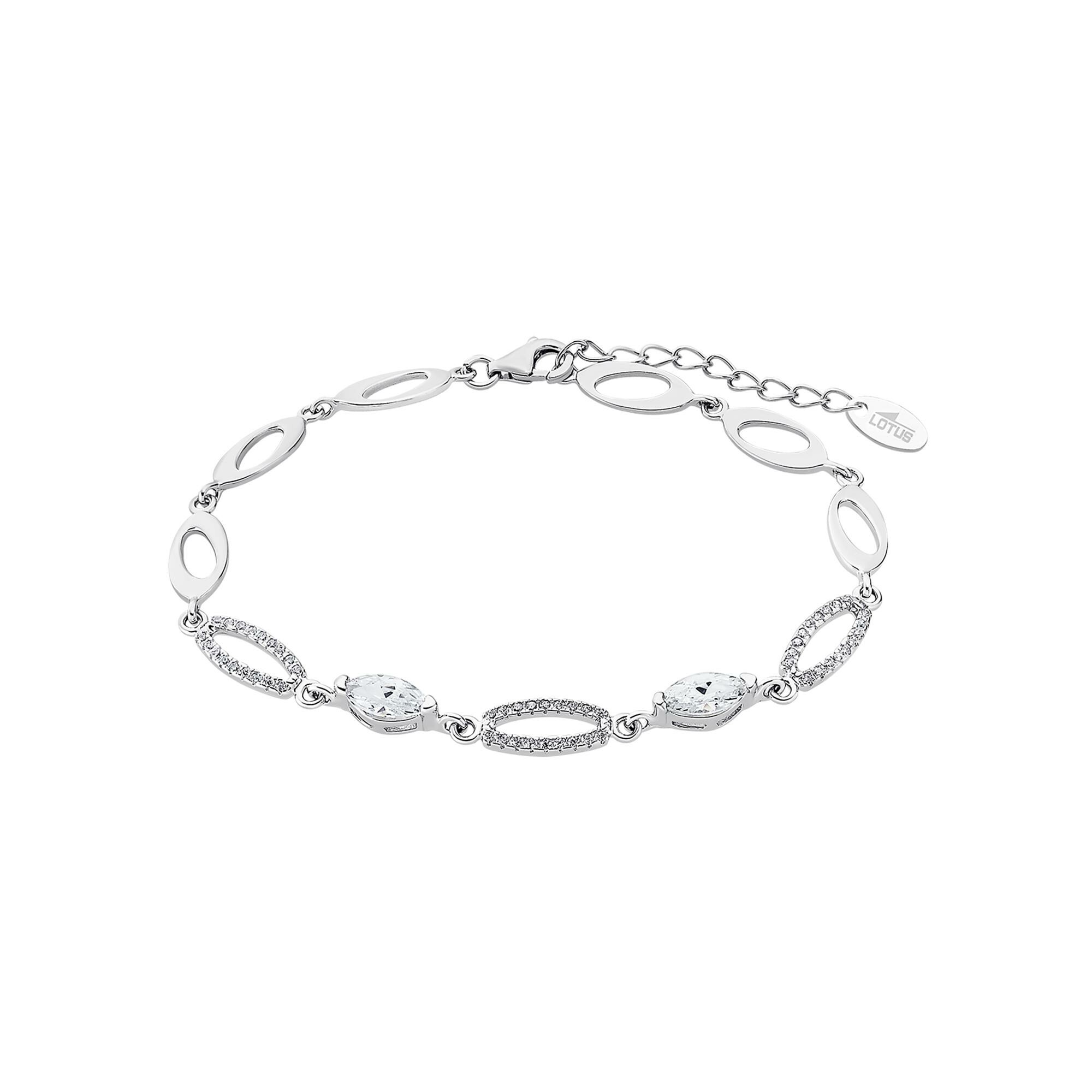 Bracelet Lotus Silver Glam Trendy en argent