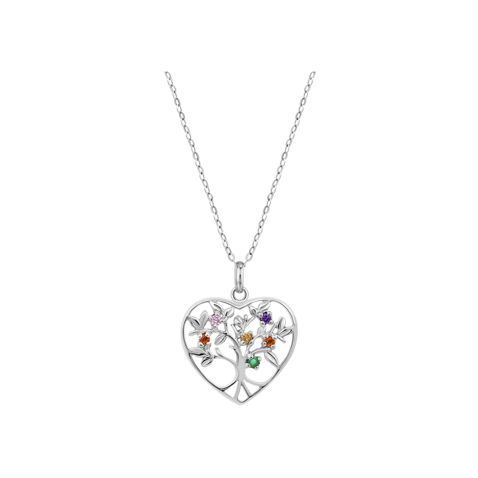 Collier Lotus Silver Rainbow en argent