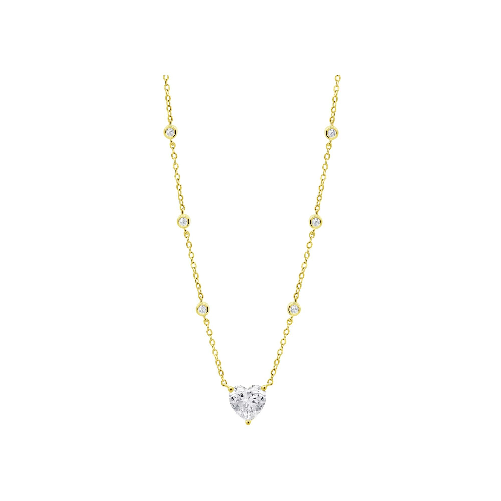 Collier Lotus Silver Moments Coeur en argent