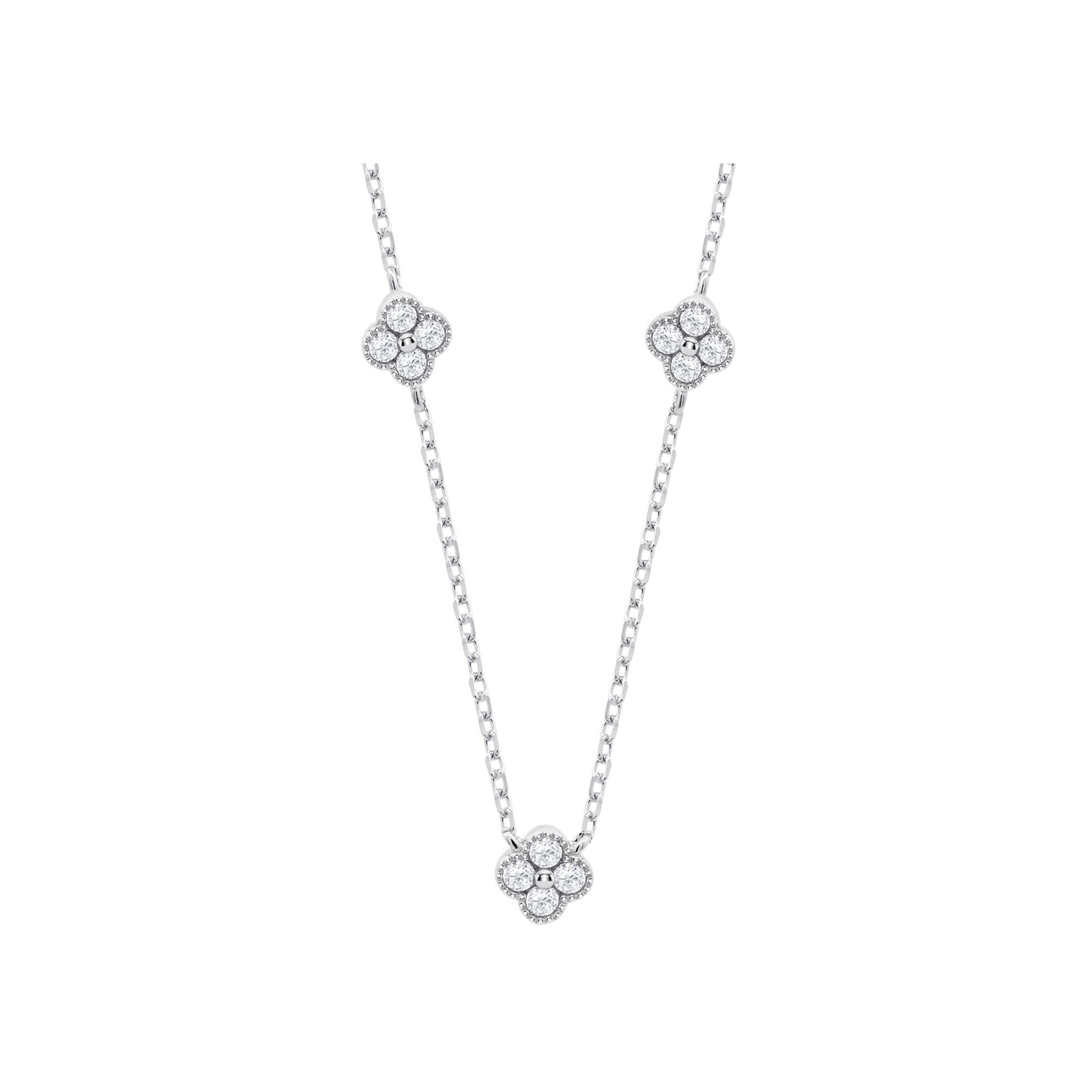 Collier Lotus Silver Trendy en argent