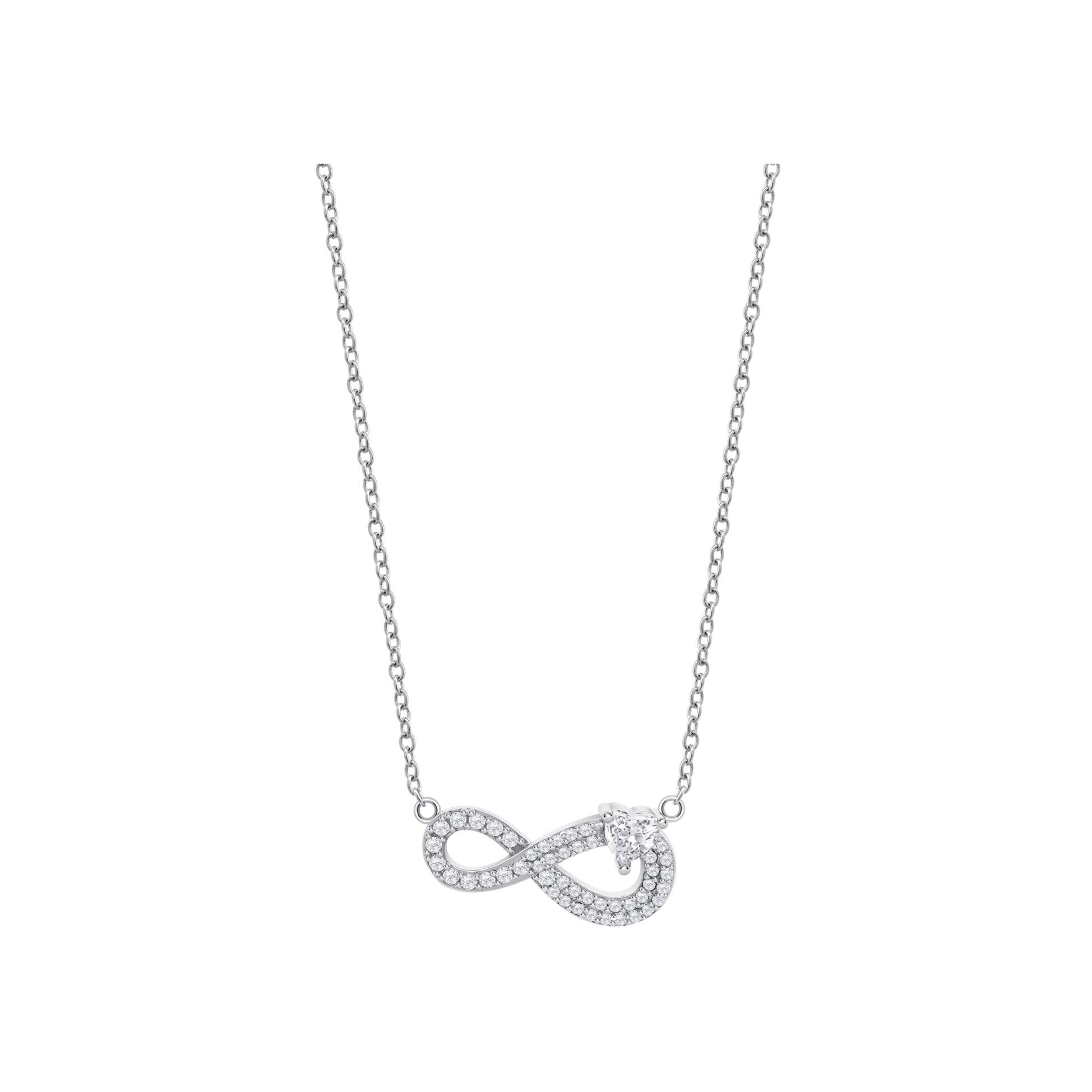 Collier Lotus Silver Moments Infini en argent vue 1