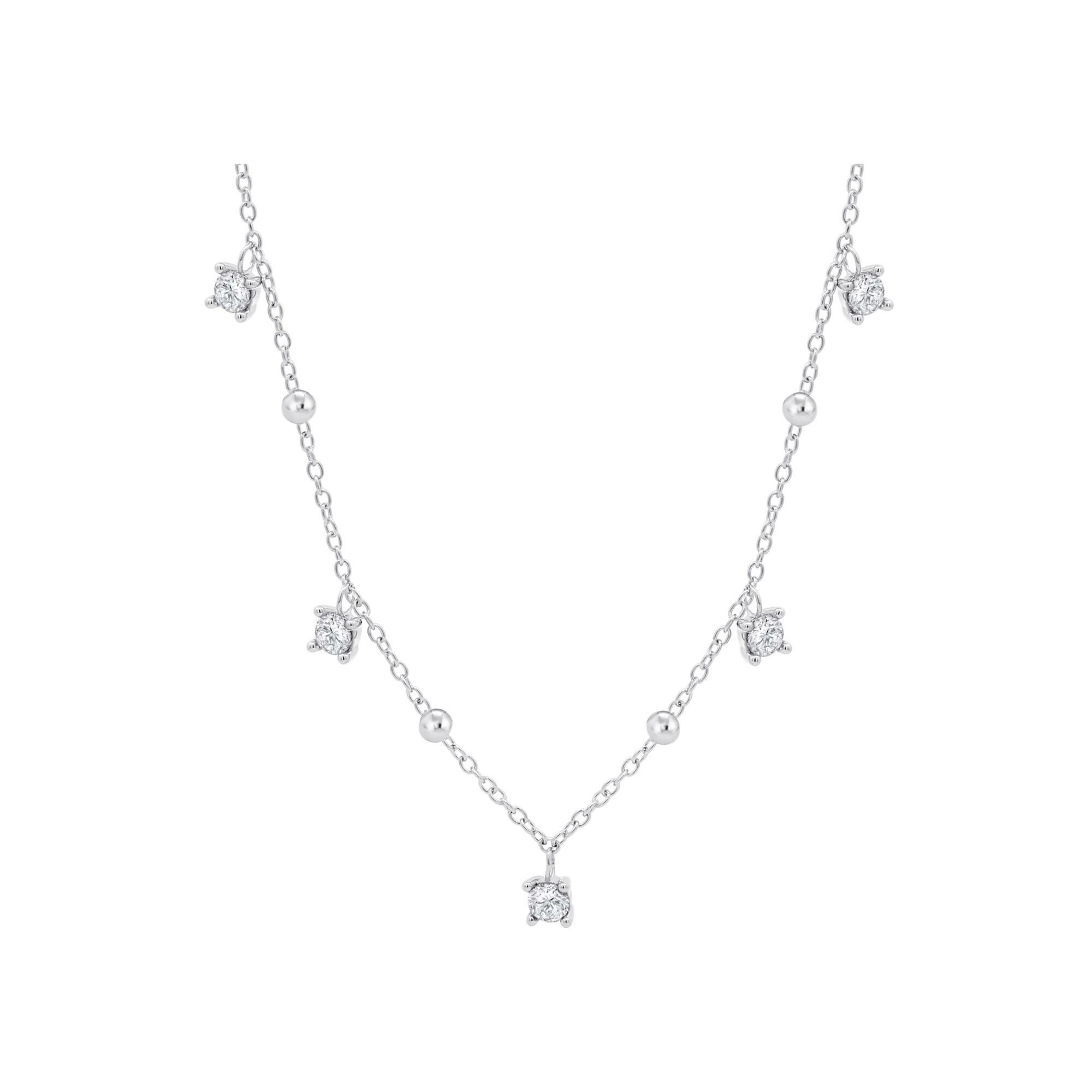Collier Lotus Silver Essentials en argent vue 2