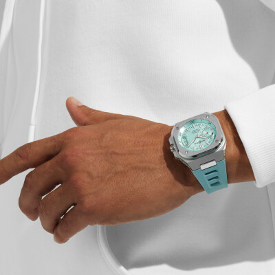 Montre Bell & Ross BR-X5 Ice Blue Steel vue 6