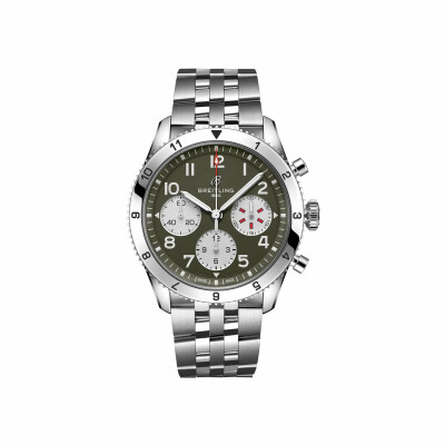 Breitling Classic AVI Chronograph 42 Curtiss Warhawk watch view 1