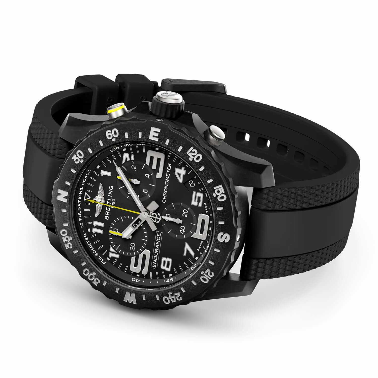 Boîtier robuste d’une montre Breitling Professional