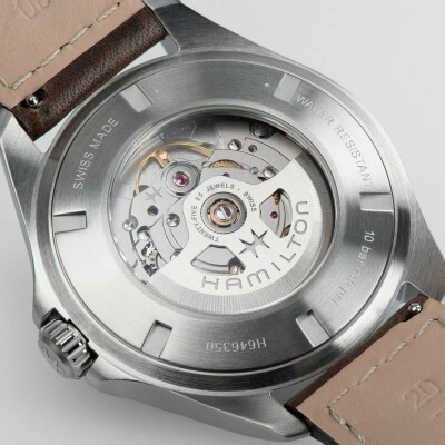 Montre HAMILTON Khaki Aviation Pilot Auto Day-Date 42mm H64635560 vue 3