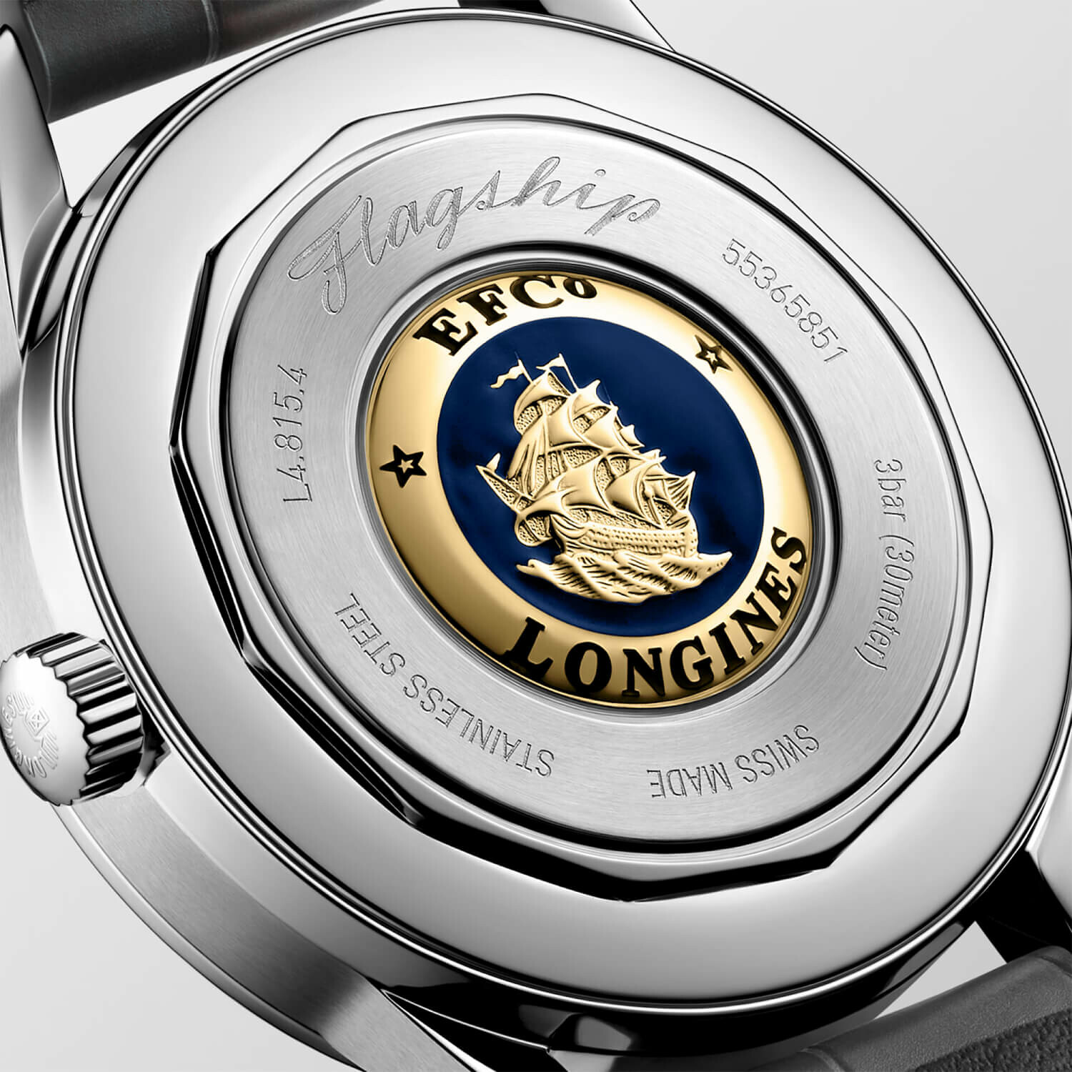Boîtier inspiré des modèles historiques Longines