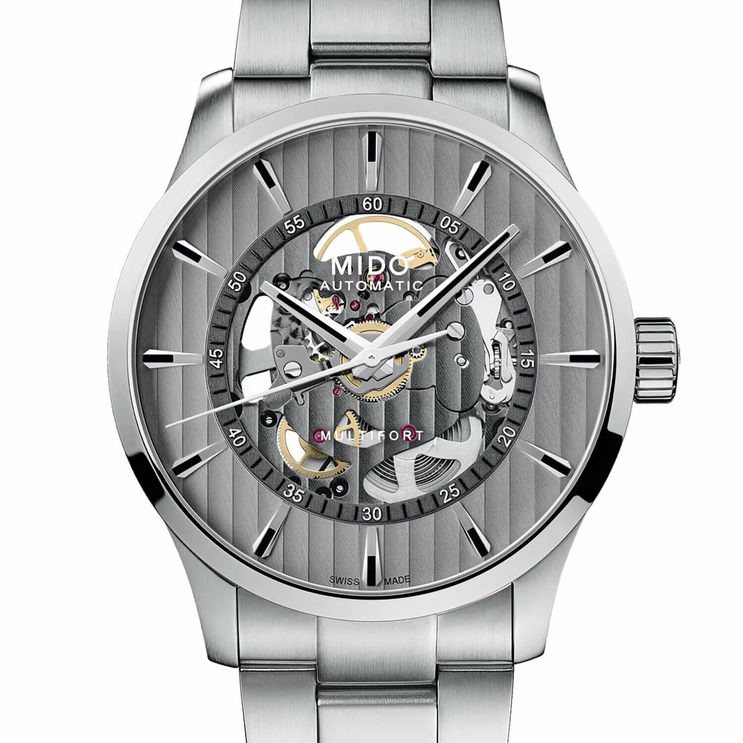 Montre Mido Multifort Skeleton Vertigo M038.436.11.031.00 vue 2