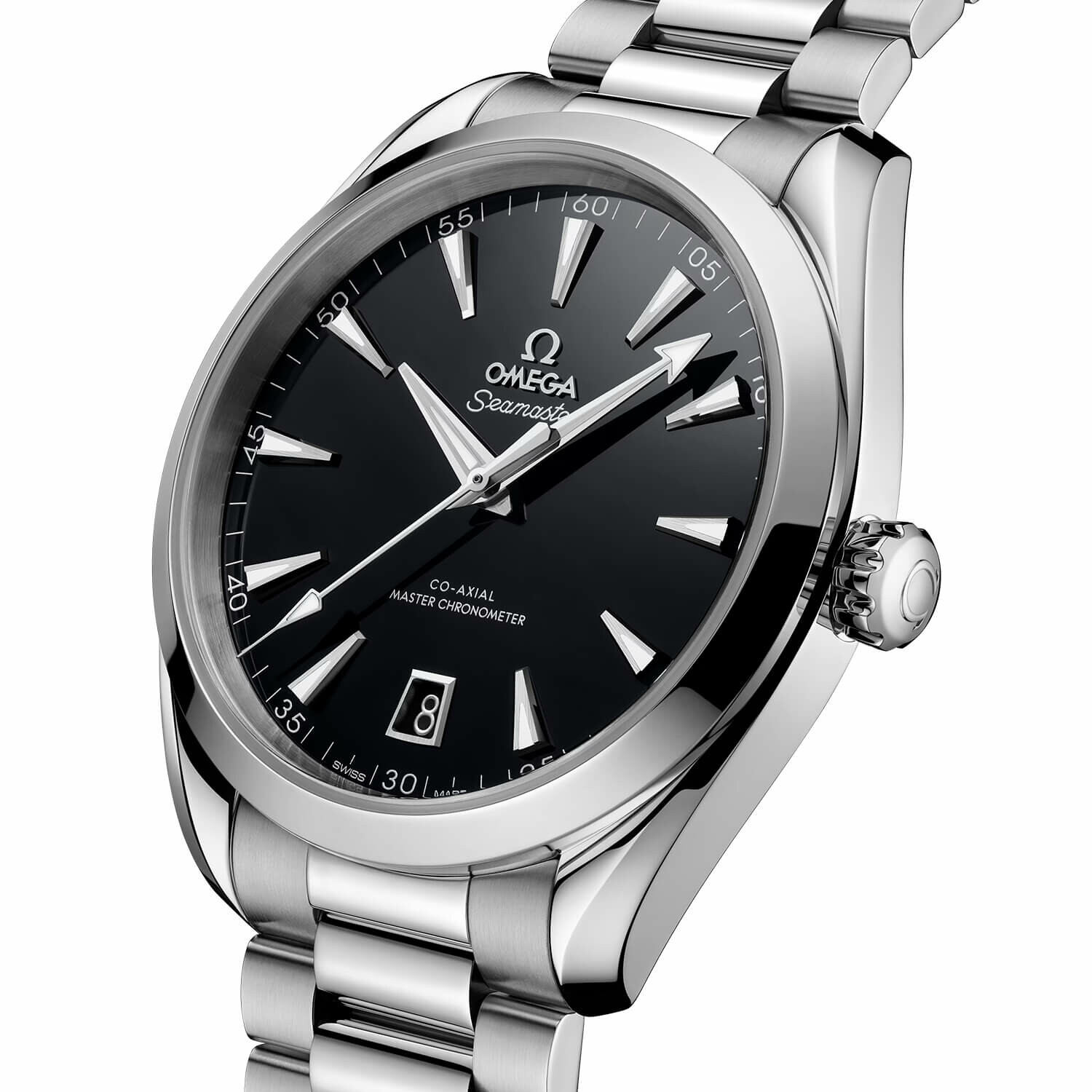 Lunette de plongée et boîtier d’une montre OMEGA Seamaster