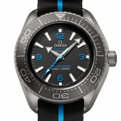 Montre OMEGA Seamaster Planet Ocean 6000M Ultra Deep Co-Axial Master Chronometer 45,5mm vue 4