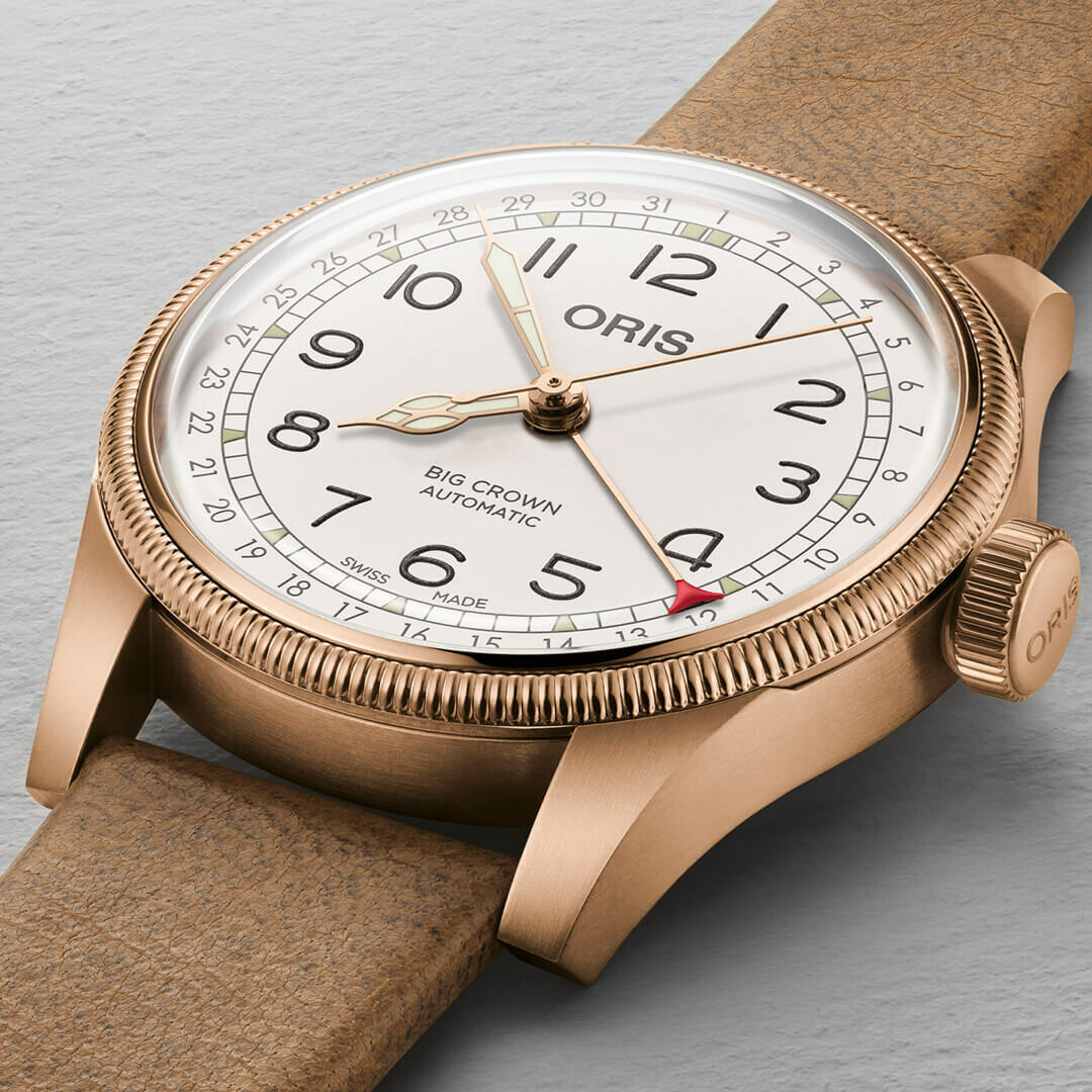 Lunette tournante et boîtier d’une montre Oris Divers