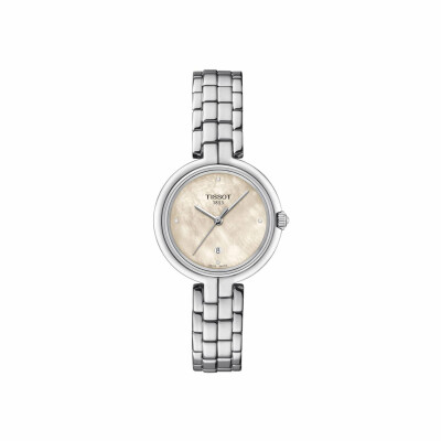 Tissot T-Lady Flamingo watch view 1