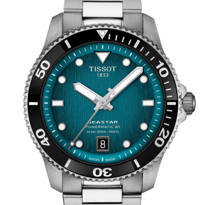 Montre Tissot Seastar 1000 Powermatic 80 40mm vue 2