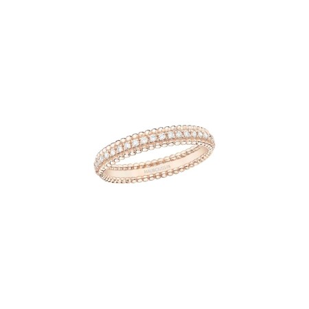 Bague Mauboussin Costa Brava en or rose et diamants