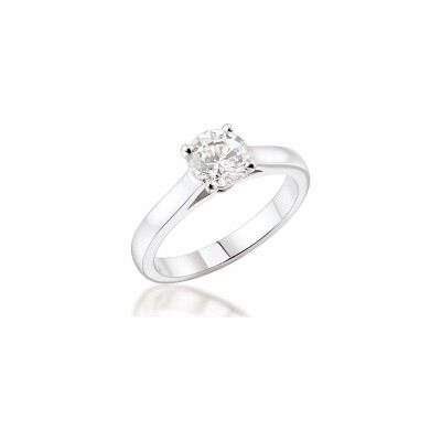 Solitaire BG Bruno Tivoli en or blanc et diamant