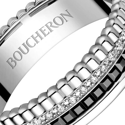 Bague Boucheron Quatre Black Edition XS