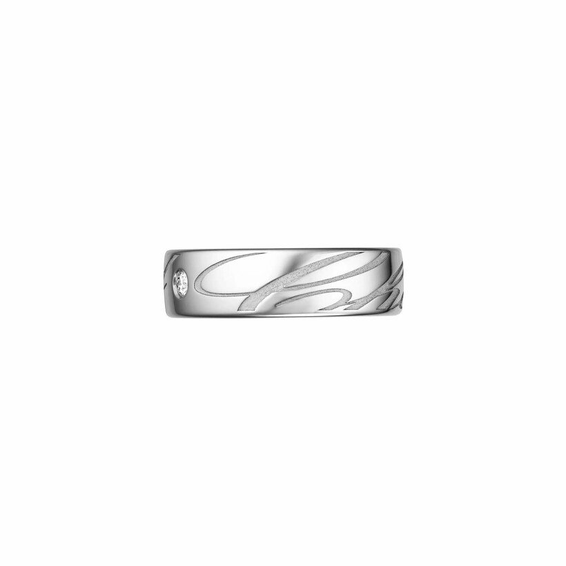 Chopard Chopardissimo, white gold and diamond ring, size 53