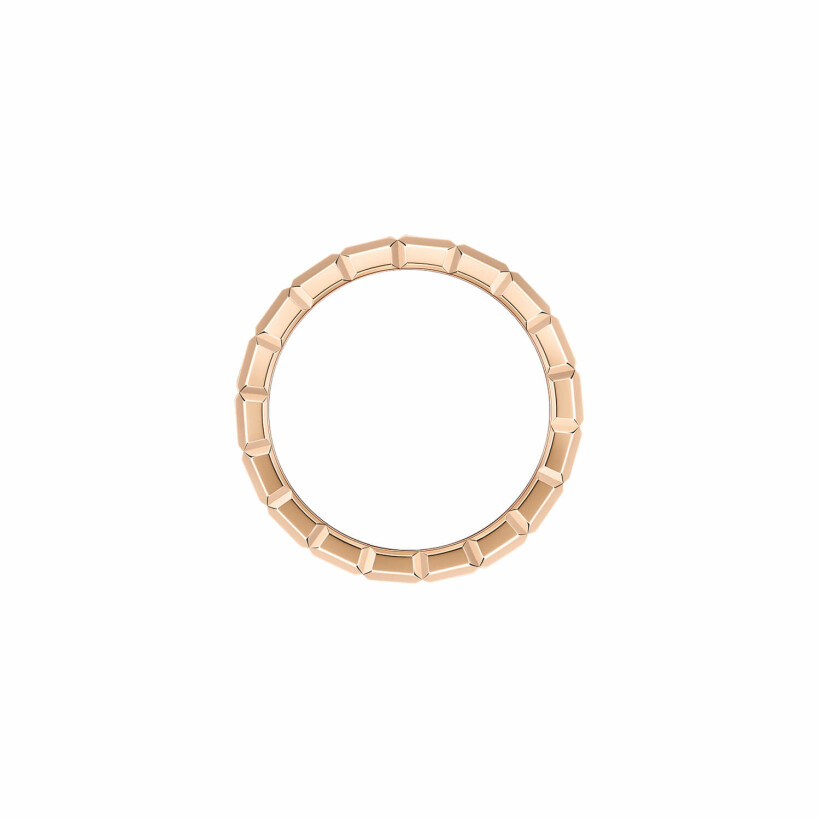 Chopard Ice Cube ring, Ethical rose gold, size 51